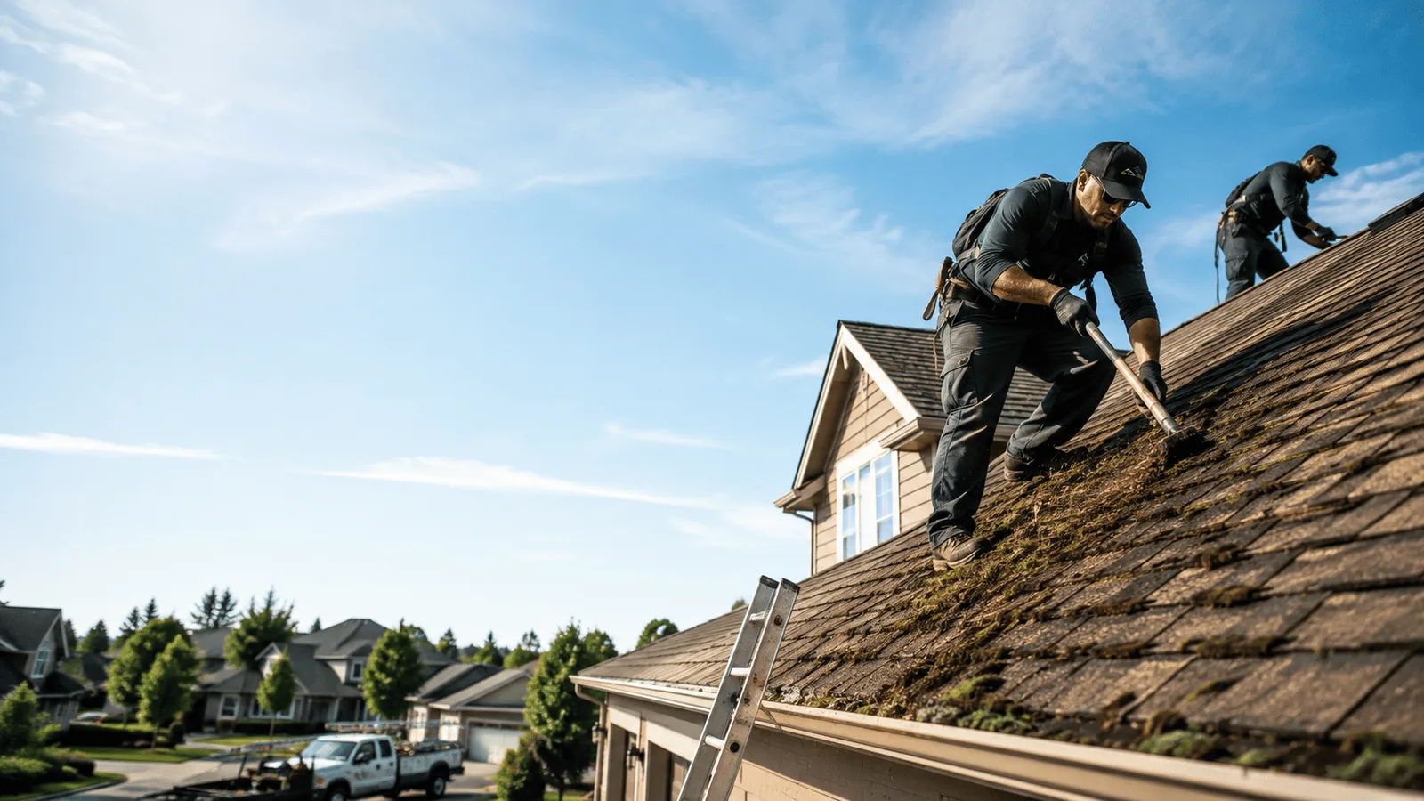 Roof Moss Removal in Blairs, VA near me